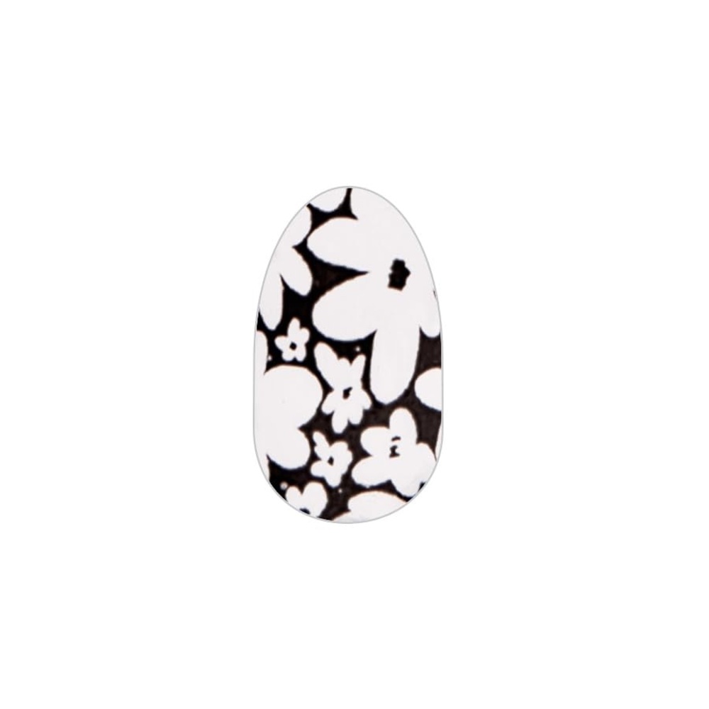 Color Street WILD FLOWER Groovy Flower Clear Overlay Nail Strips Set